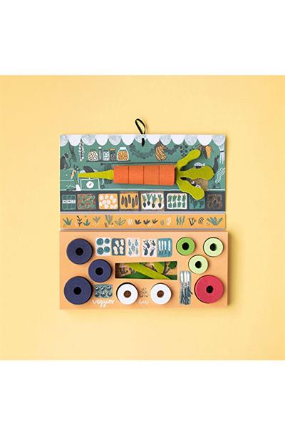 LONDJI Lonji Wooden Toys - Veggies Çok Renkli