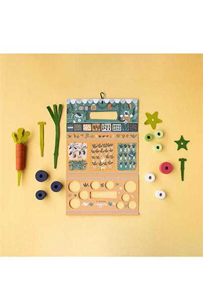LONDJI Lonji Wooden Toys - Veggies Çok Renkli