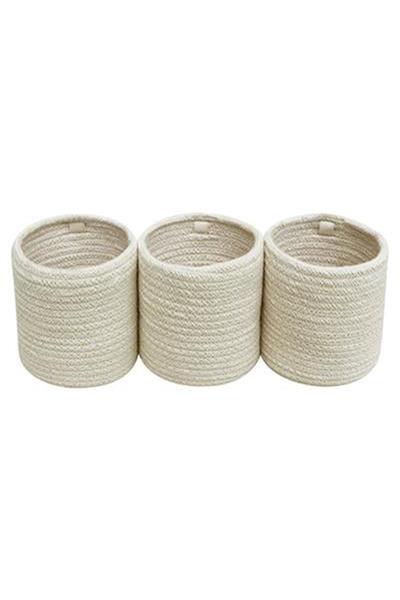 Lorena Canals / Asılabilir Sepet,Bobby Beyaz