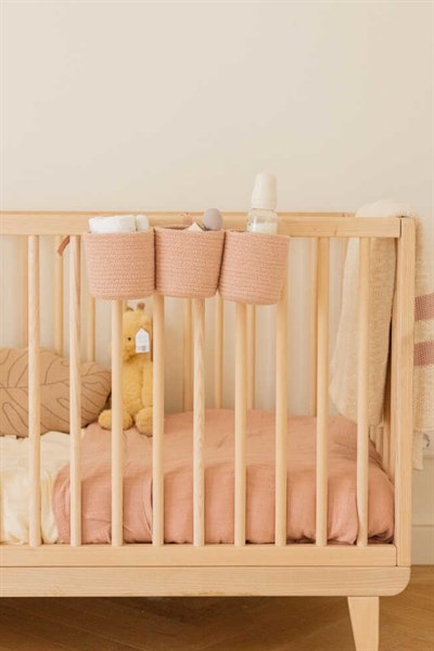 Lorena Canals / Asılabilir Sepet,Bobby Vintage Pembe