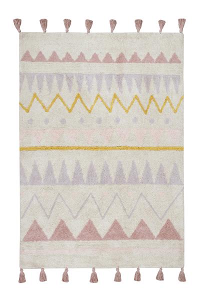 Lorena Canals / Azteca Natural Halı-Vintage Beyaz