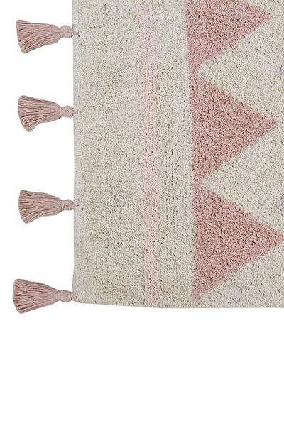 Lorena Canals / Azteca Natural Halı-Vintage Pembe