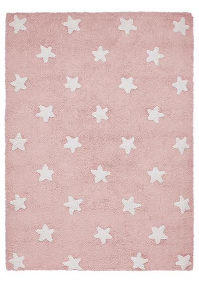 Lorena Canals / Halı, Stars Pink/White Std