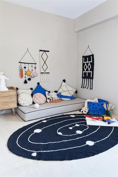 Lorena Canals / Mars Gezegen Yastık PembeBeyaz