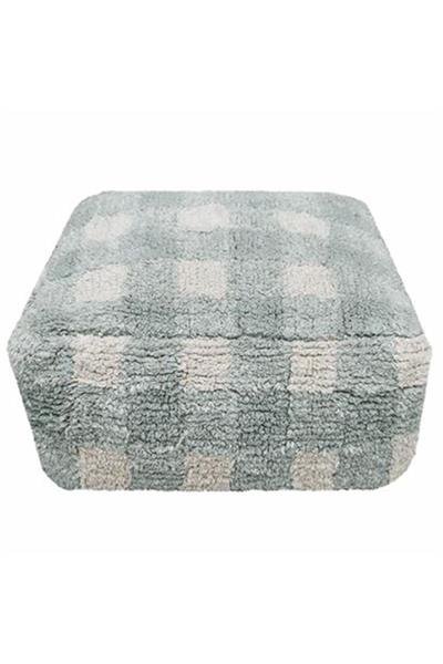 Lorena Canals / Puf, Vichy Blue Sage Std