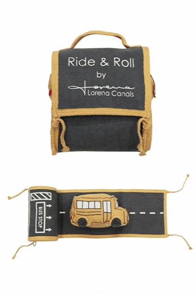 Lorena Canals / Soft Toy, Ride & Roll School Bus Std