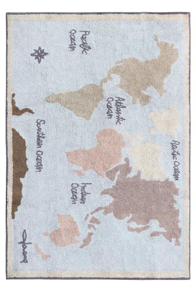 Lorena Canals / Vintage Map Halı | Lorena Canals Std