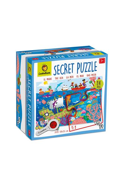 Ludattica /Il Mare - The Sea - Secret Puzzle Çok Renkli