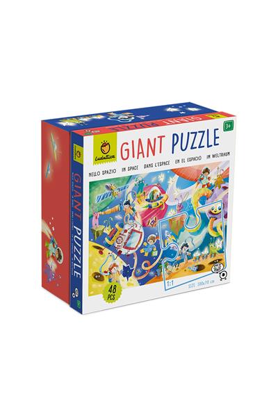 Ludattica /Nello Spazio - In Space - Giant Puzzle Çok Renkli