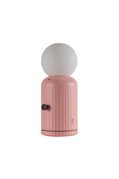 LUND LONDON  Wireless Lamp and Charger - Mini Sarjlı Lamba Pembe