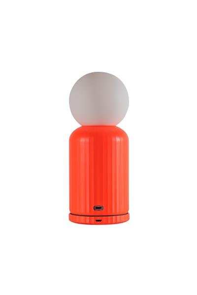 LUND LONDON  Wireless Lamp and Charger - Mini Sarjlı Lamba Mercan