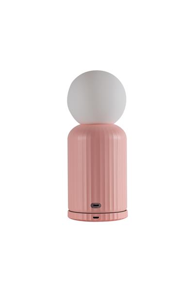 LUND LONDON  Wireless Lamp and Charger - Mini Sarjlı Lamba Pembe