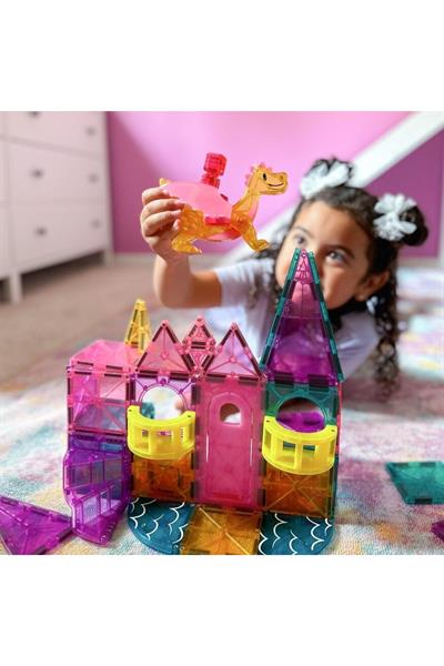 MagnaTiles Castle Prenses Şatosu 25 Parça Çok Renkli