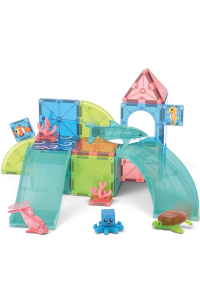MAGNA-TILES® - Coral Reef Manyetik Bloklar - 25 Parça Çok Renkli