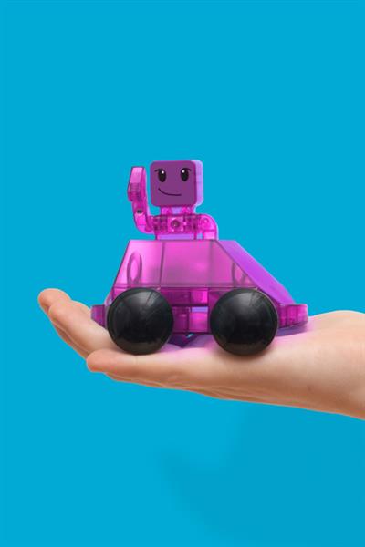 MagnaTiles - Dashers 6-Piece Set - Hızlı Sürücüler 6 Parça Çok Renkli