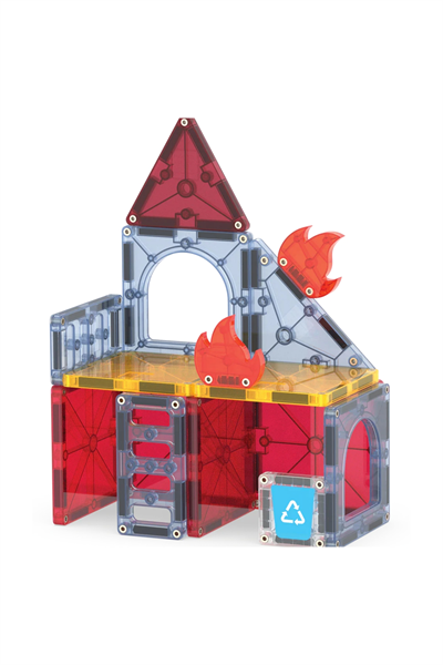 MAGNATILES® - Fire Rescue - 27 Parça Çok Renkli