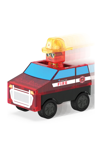 MAGNATILES® - Fire Rescue - 27 Parça Çok Renkli