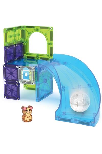 Magna Tiles - Hamster Ball Manyetik Bloklar 13 Parça Çok Renkli
