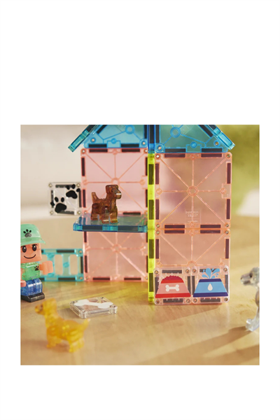 MAGNATILES® - Puppy Park - 27 Parça Çok Renkli