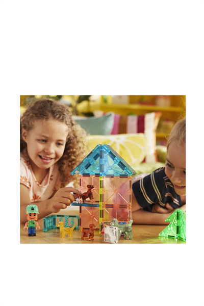 MAGNATILES® - Puppy Park - 27 Parça Çok Renkli