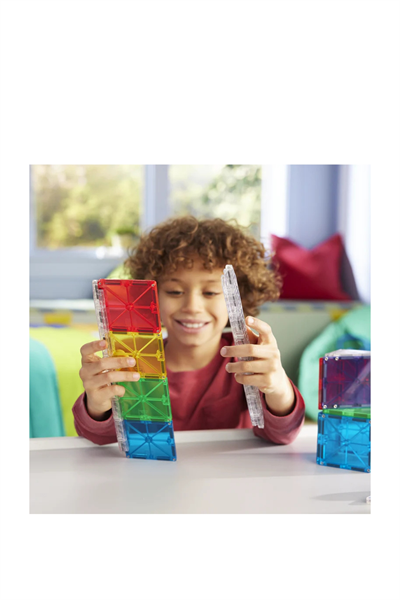 MAGNATILES® - Rail Racers - 33 Parça Çok Renkli