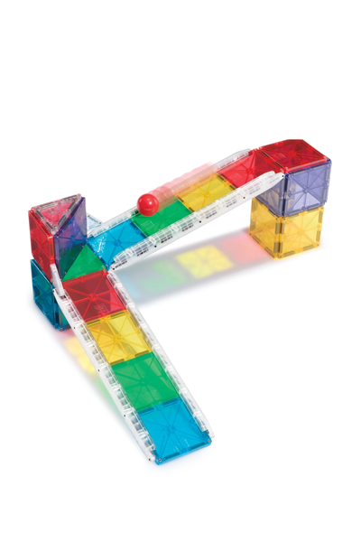 MAGNATILES® - Rail Racers - 33 Parça Çok Renkli