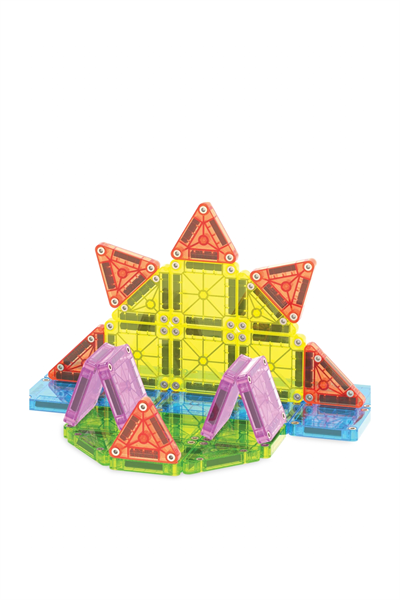 MAGNATILES® - Travel Set - Seyahat Seti - 55 Parça Çok Renkli