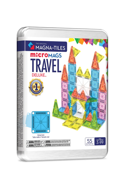 MAGNATILES® - Travel Set - Seyahat Seti - 55 Parça Çok Renkli