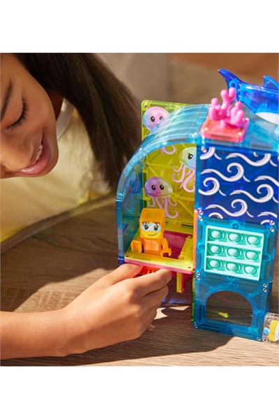 MAGNA-TILES® - Undersea Adventure Manyetik Bloklar - 58 Parça Çok Renkli