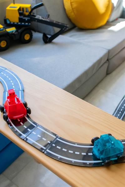 MagnaTiles - XTRA Roads 12-Piece Set - Yol Seti 12 Parça Çok Renkli