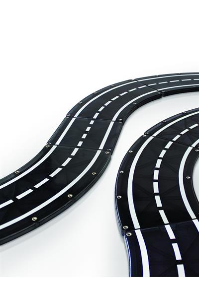MagnaTiles - XTRA Roads 12-Piece Set - Yol Seti 12 Parça Çok Renkli