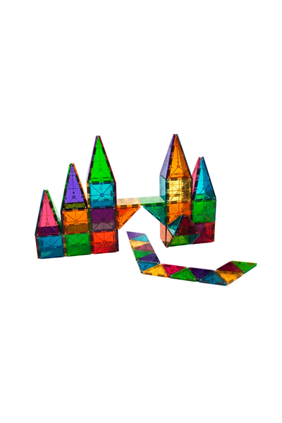 MagnaTiles Clear Color 100 Parça Çok Renkli