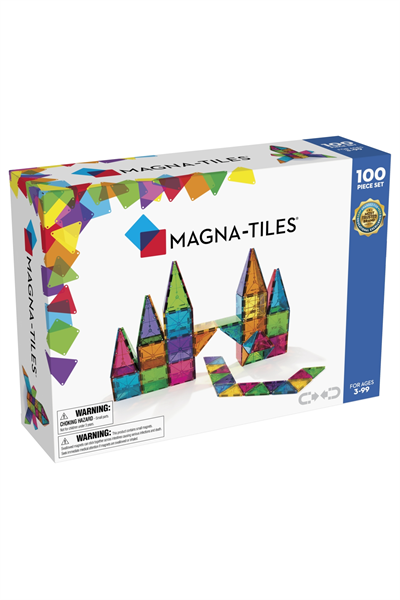 MagnaTiles Clear Color 100 Parça Çok Renkli