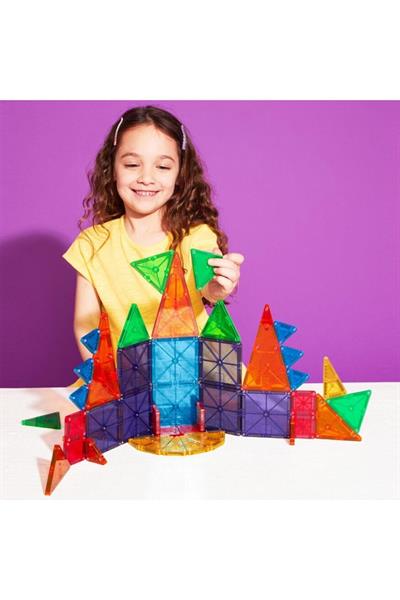 MagnaTiles Combo + microMAGS - 46 Parça Çok Renkli