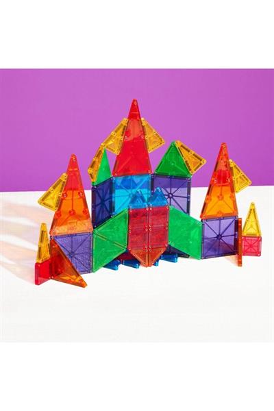 MagnaTiles Combo + microMAGS - 46 Parça Çok Renkli