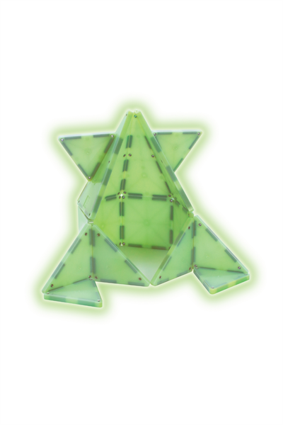 MagnaTiles - Gece Parlayan - 16 Parça Çok Renkli