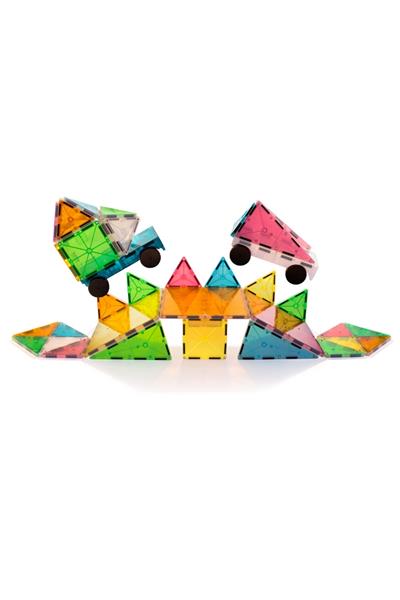 MagnaTiles - Grand Prix 50 Parça Çok Renkli