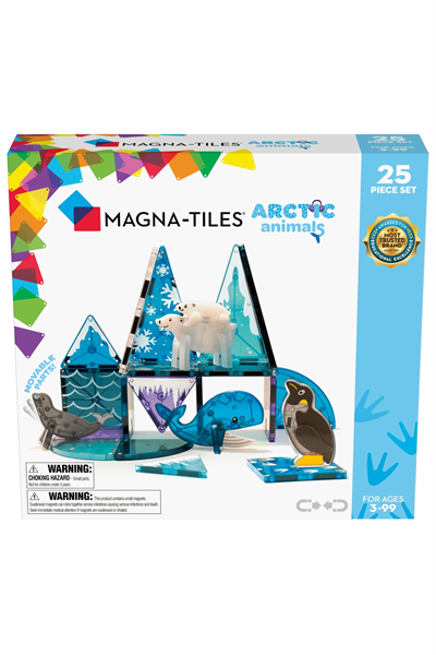 MagnaTiles - Kuzey Kutbu - 25 Parça Çok Renkli