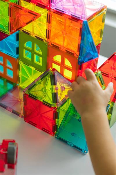 MagnaTiles - Metropolis - 110 Parça Çok Renkli