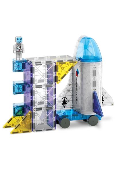 MagnaTiles Space + microMAGS - Uzay 32 Parça Çok Renkli