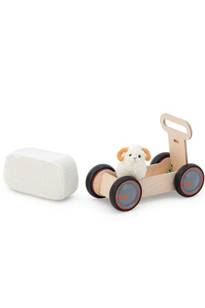 Mamatoyz /03DRİVEME SOFT COW WALKER + RIDEON + TOY WAGON Renksiz