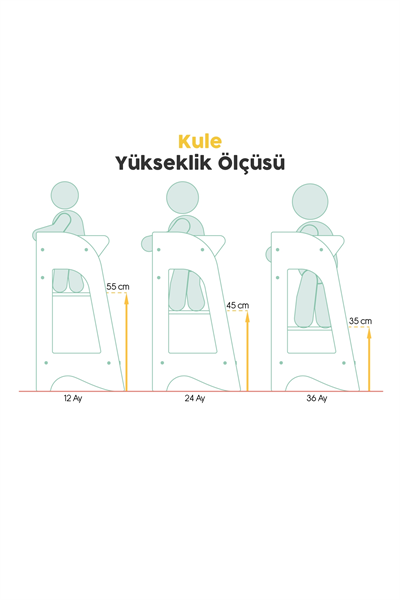 Mamatoyz /07KULE DOG \ RAT HUS LEARNIN TOWER Renksiz