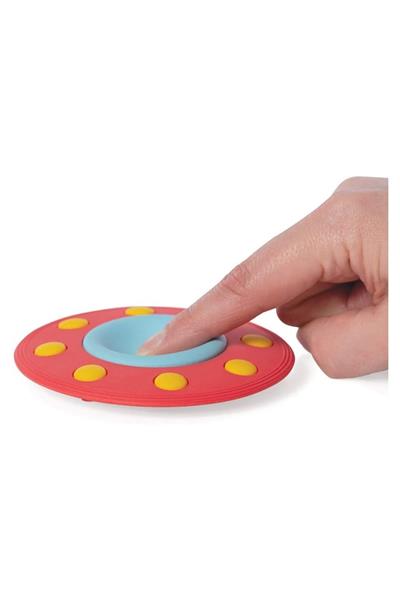 Manhattan Toy Diş Kaşıyıcı - Ufo Çok Renkli