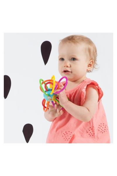 Manhattan Toy Zoo Winkels  Diş Kaşıyıcı - Baykuş Çok Renkli