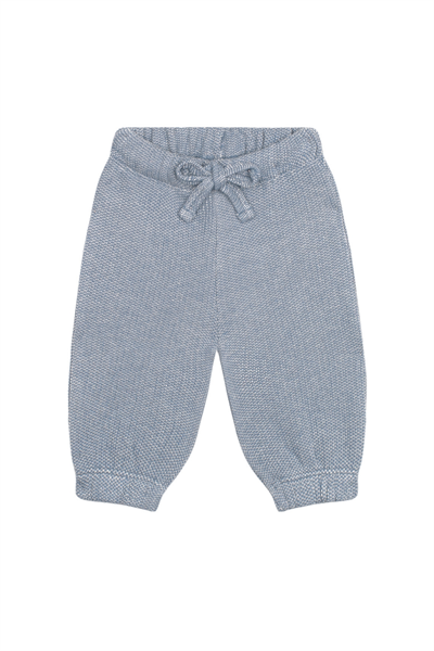 Antebies / Mavi Futter Ayı Kulaklı Sweatshirt Pantolon Set Mavi