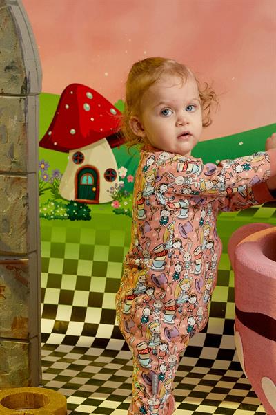 Maya Luca /Alice Desenli Pijama Takımı Çok Renkli