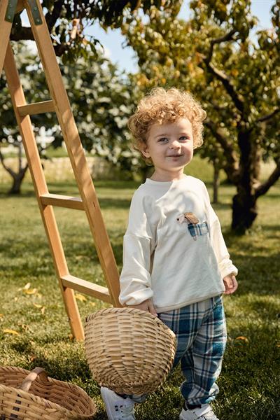 Maya Luca / Schottenkaro - Toddler Set (Blue Çok Renkli