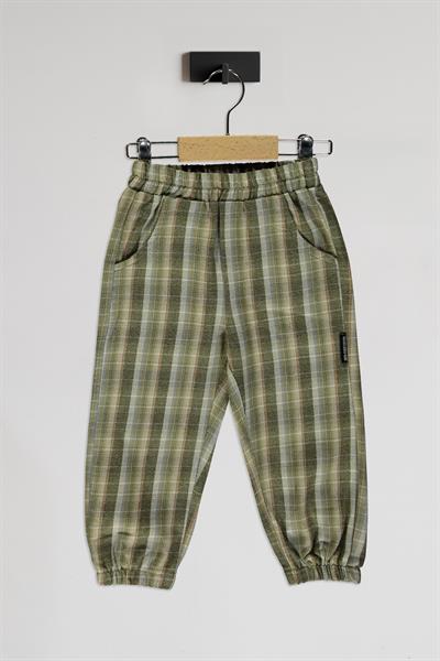 Maya Luca / Schottenkaro - Toddler Set (Green) Çok Renkli