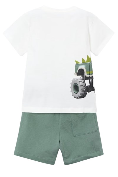 Mayoral Şort Tişört Set Yeşil