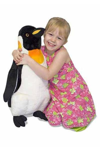 Melissa&Doug / Dev Peluş Penguen Çok Renkli